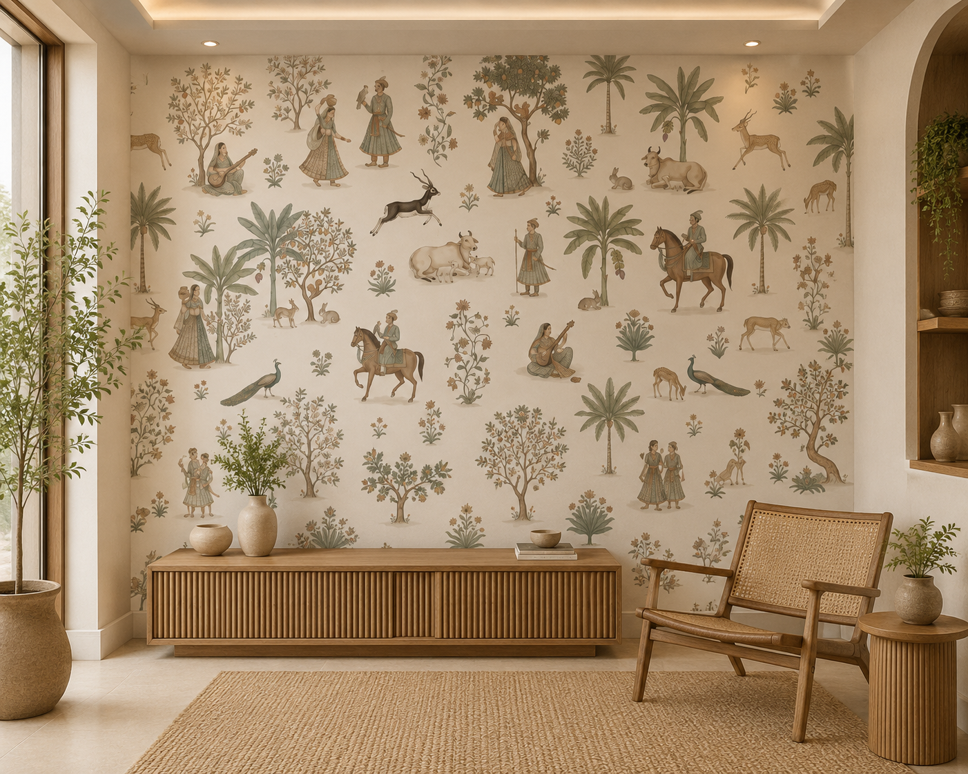 Mughal Garden Pattern