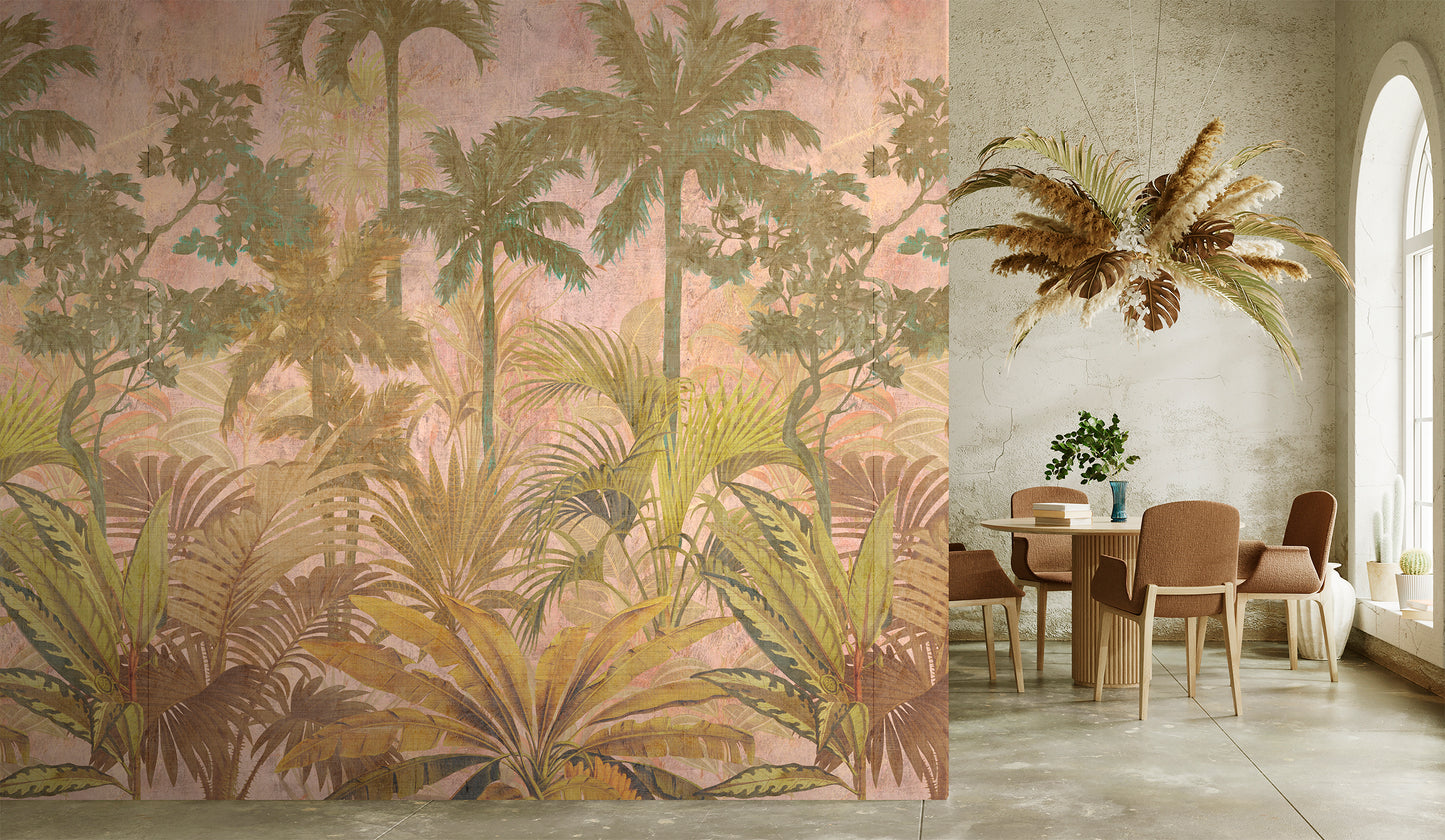 Vintage Palm Reverie