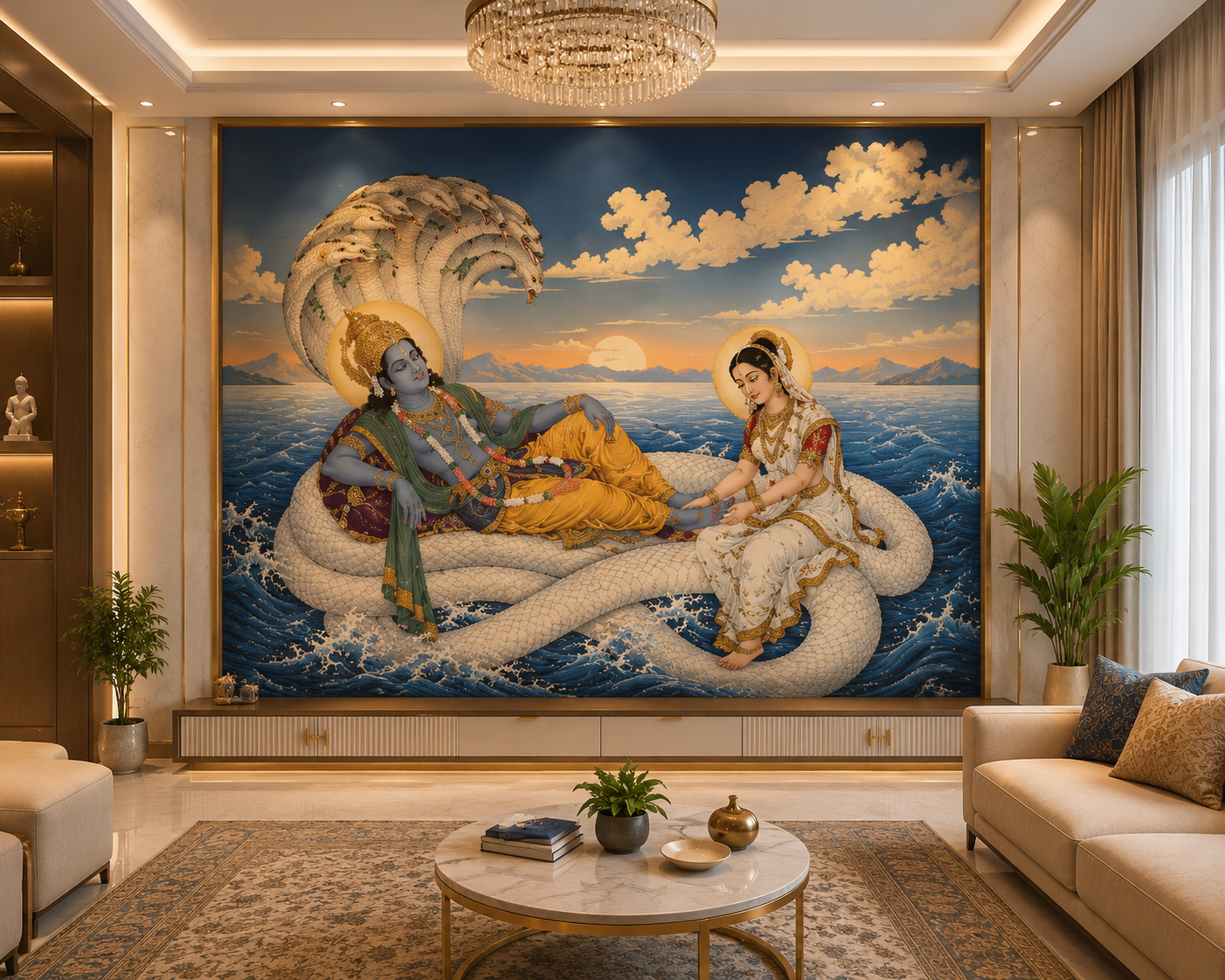 Vishnu Ananta Shesha Ocean