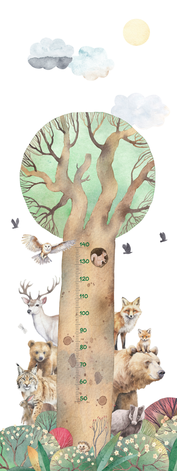 Growing With Woodland Friends