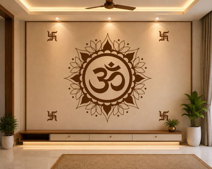 Om Mandala Motif