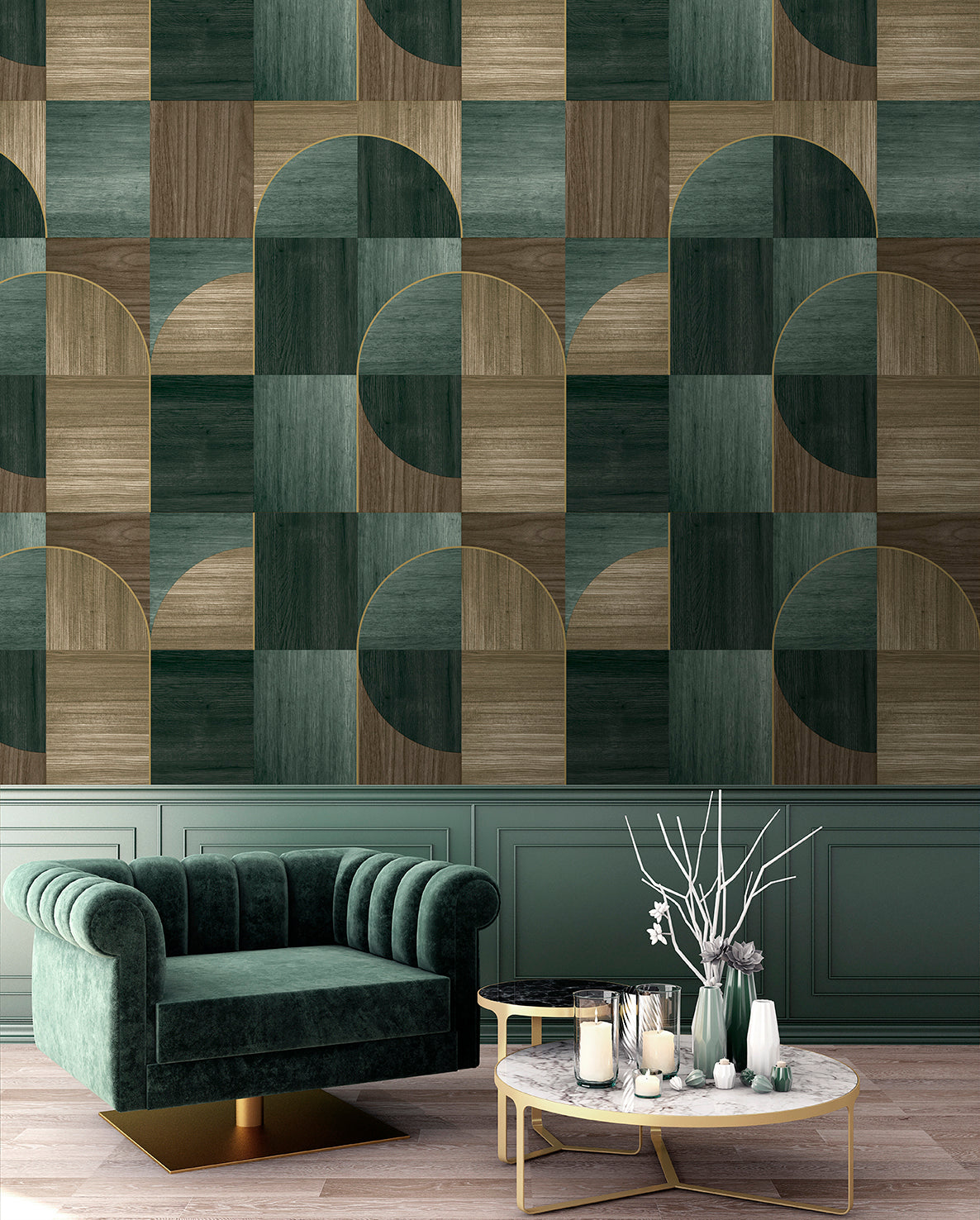 Timber Arc Mosaic
