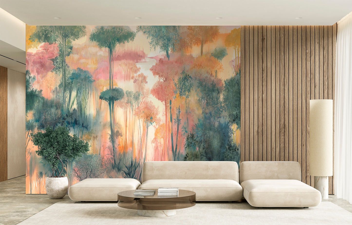 Aurora Forest Reverie