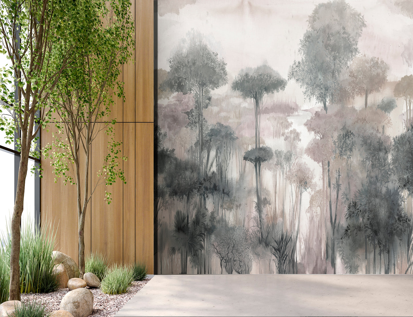 Aurora Forest Reverie