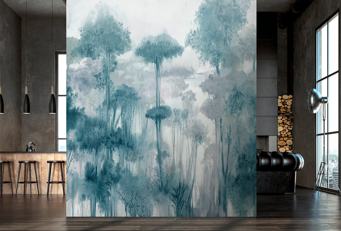 Aurora Forest Reverie