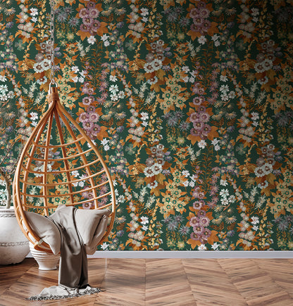 Midnight Meadow Tapestry
