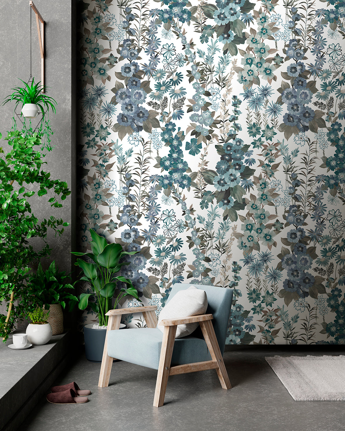 Midnight Meadow Tapestry
