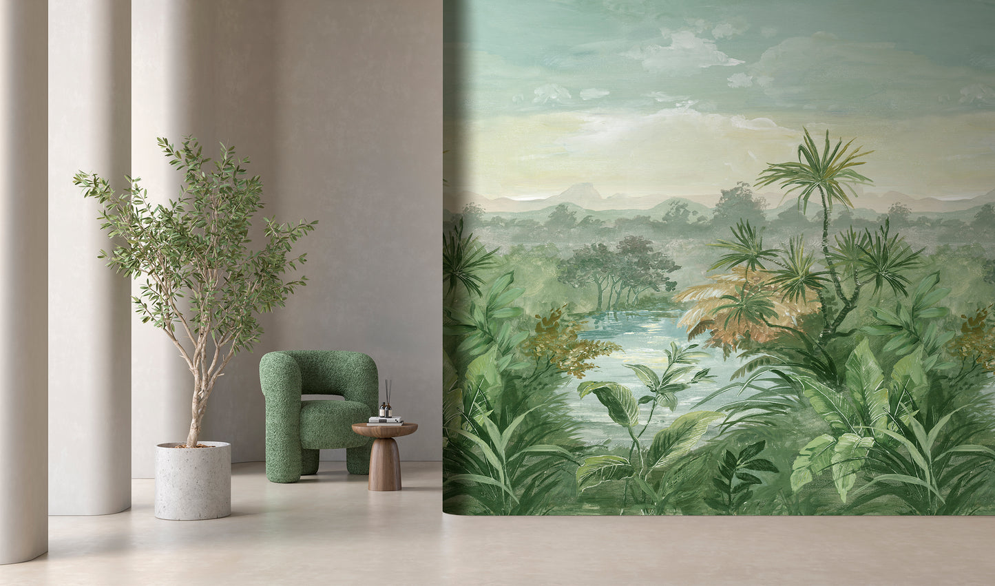 Verdant Lagoon Reverie
