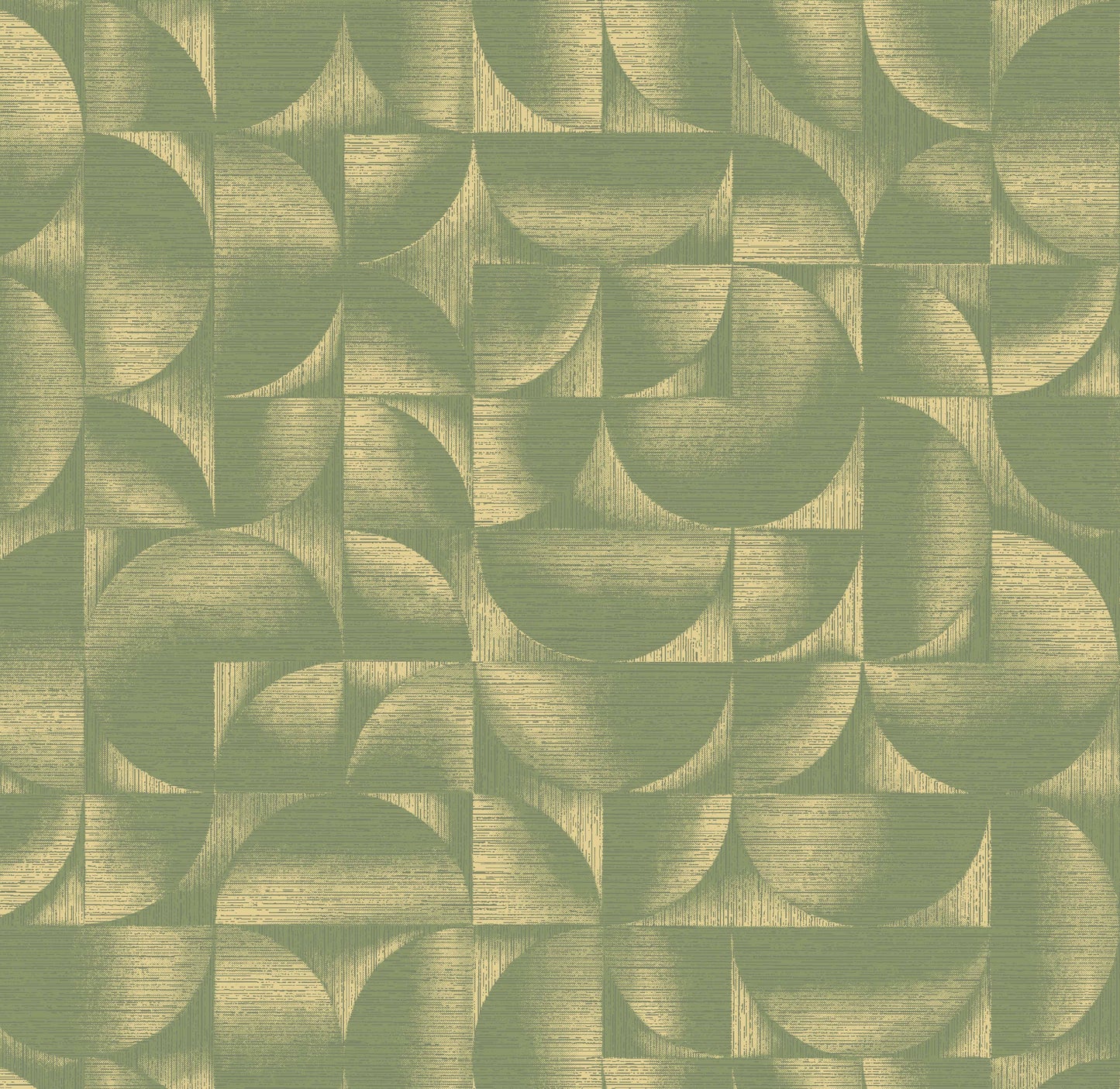 Olive green and champagne gold.