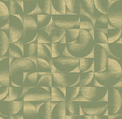 Olive green and champagne gold.
