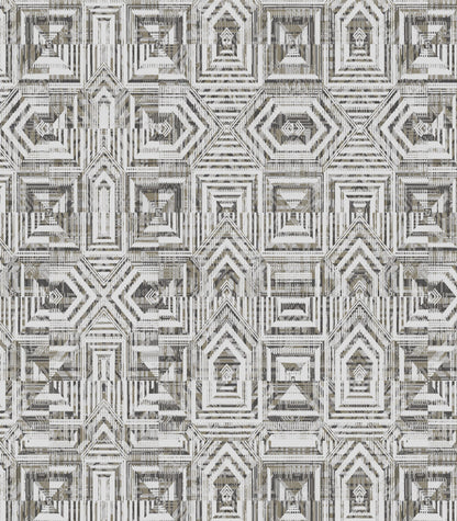 Emerald Tribal Geometric Wallpaper