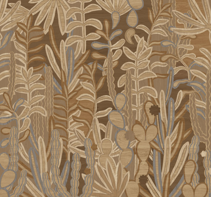 Bronzed Foliage Weave