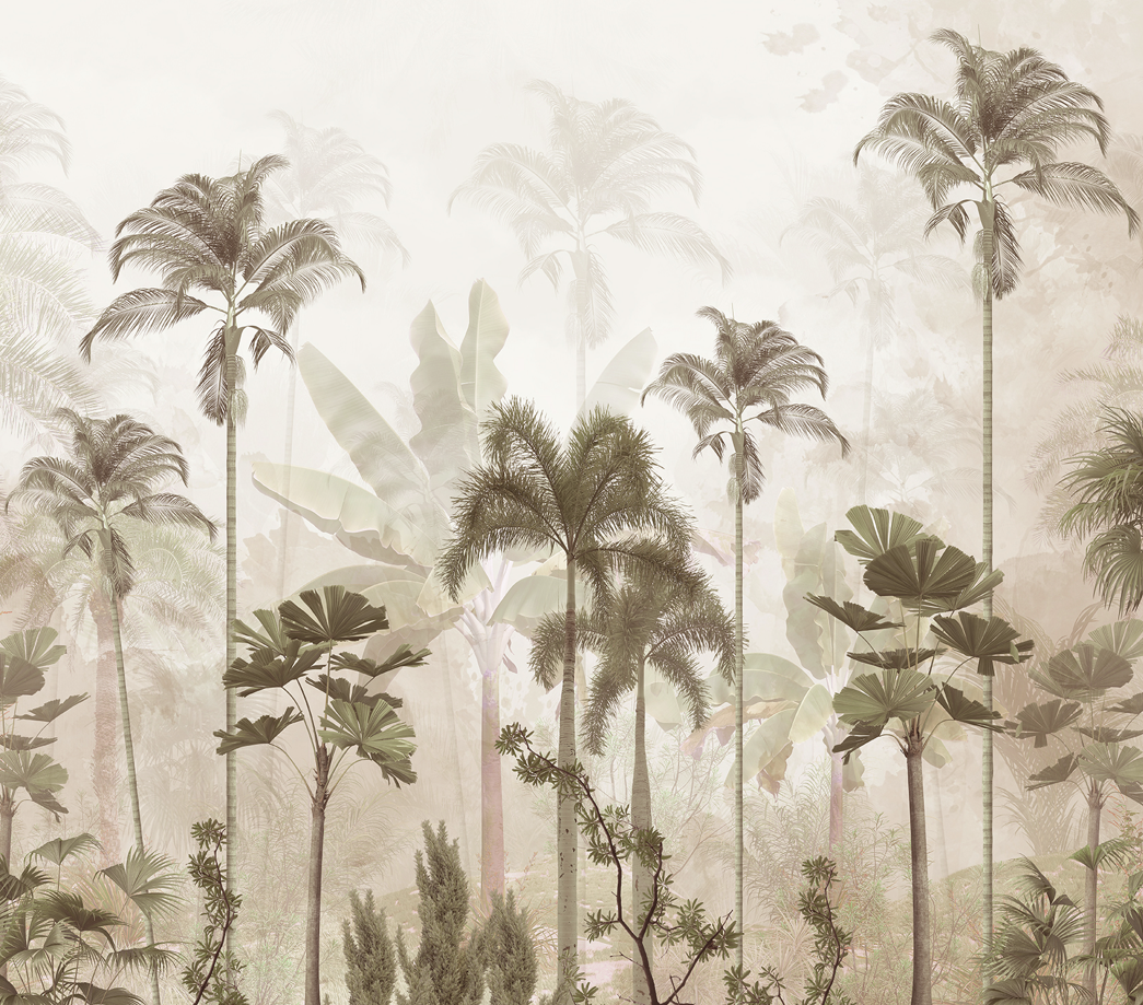 Faded Palm Mirage