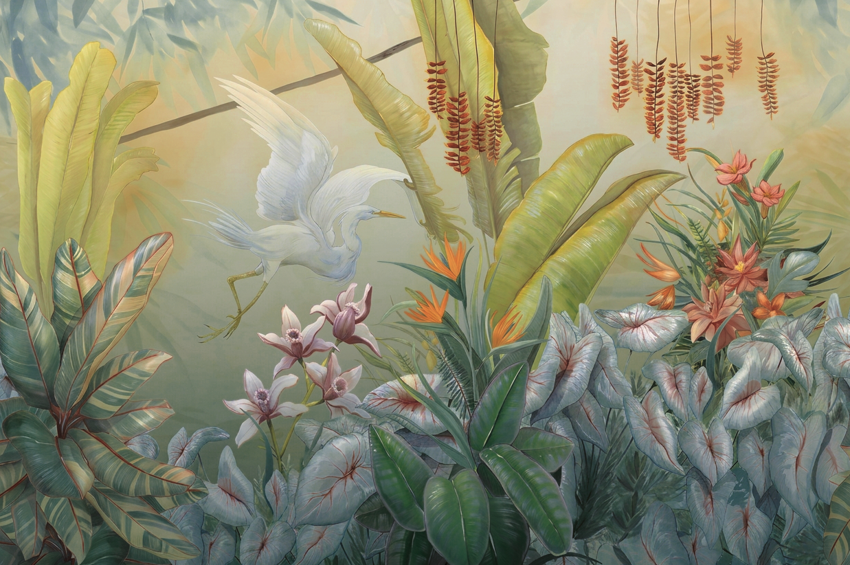 Egret's Dawn Jungle