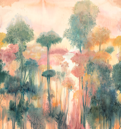 Aurora Forest Reverie