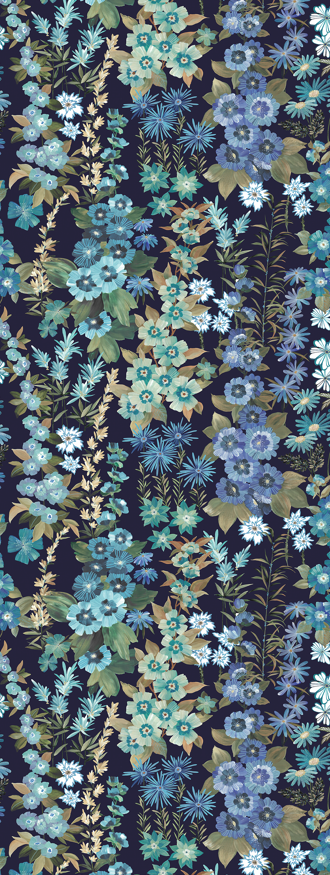 Midnight Meadow Tapestry