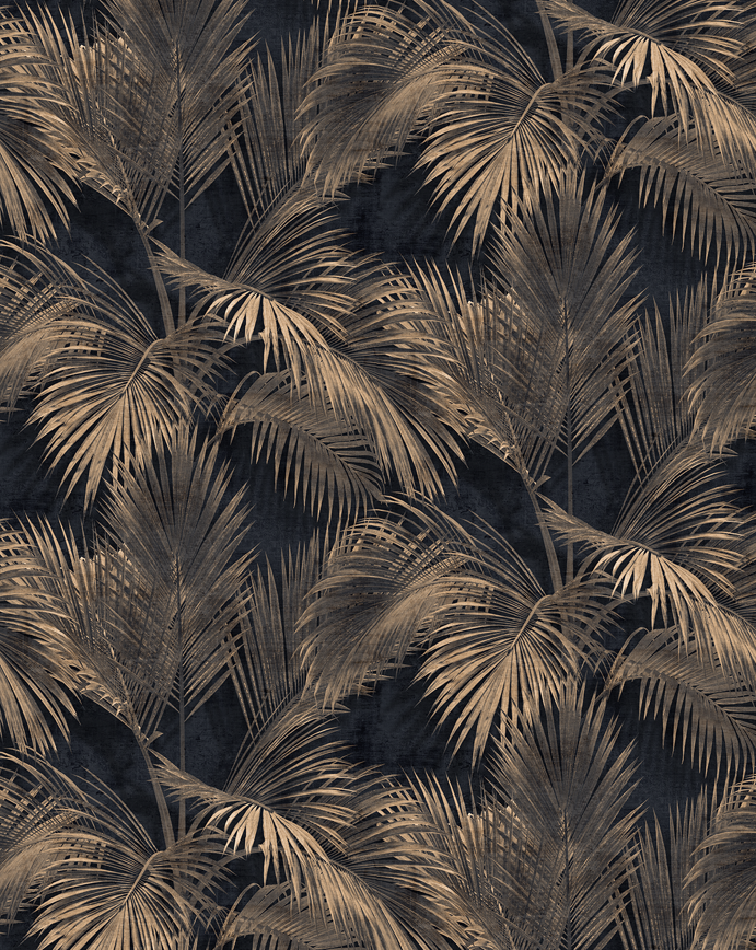 Midnight Palm Veil