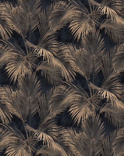 Midnight Palm Veil