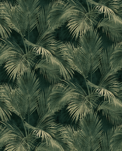 Midnight Palm Veil