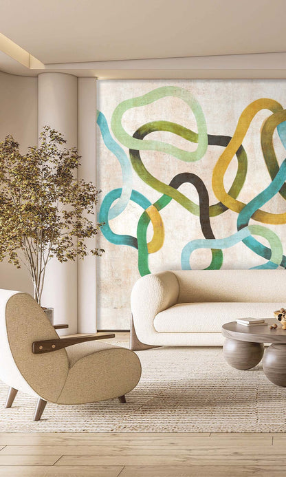 Atlantique Geometric Abstract Residential Mura