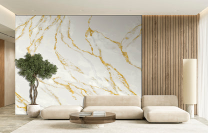 Champagne Marble Flow