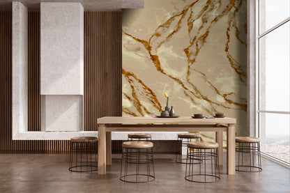 Champagne Marble Flow