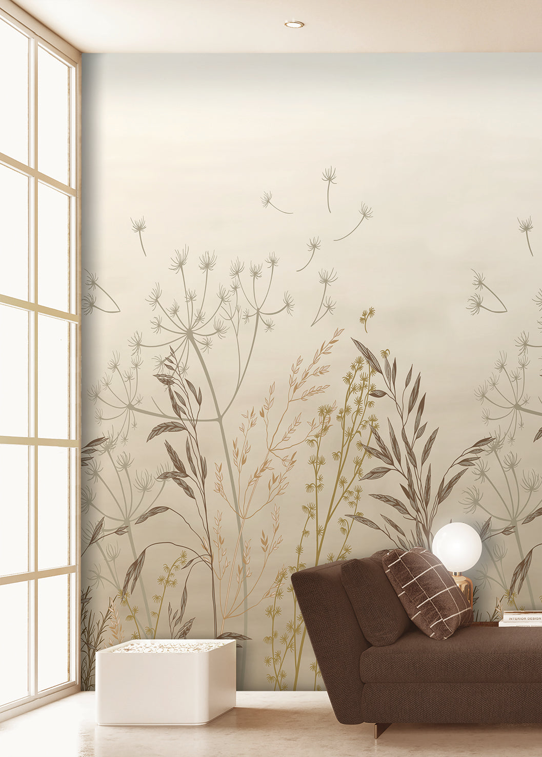 Dandelion Meadow Silhouette