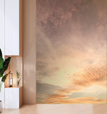 Golden Sunset Cloudscape