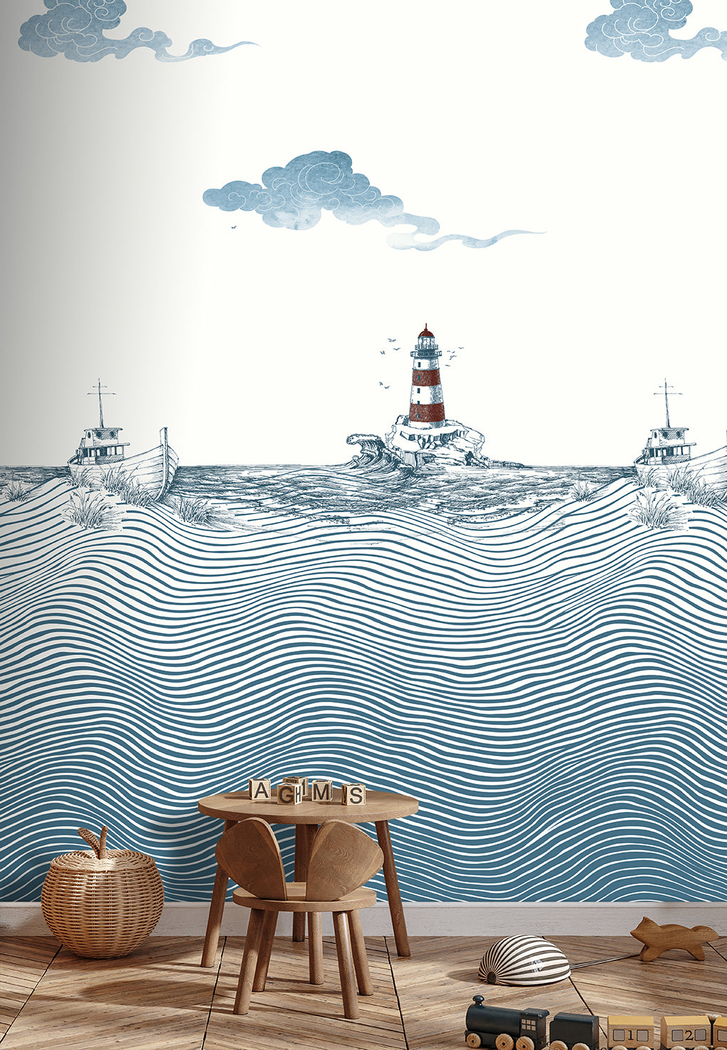 Lighthouse Wave Pattern
