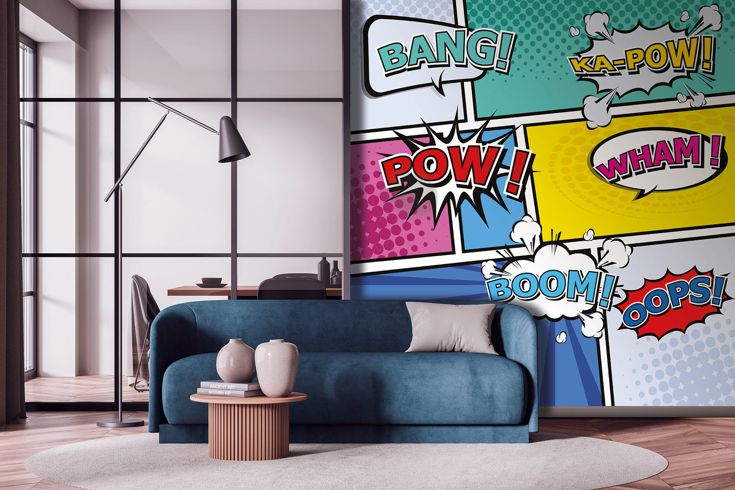 Comic Boom Panels