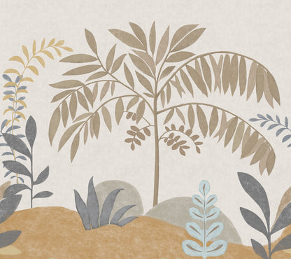 Minimal Tropical Wallpaper