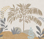 Minimal Tropical Wallpaper
