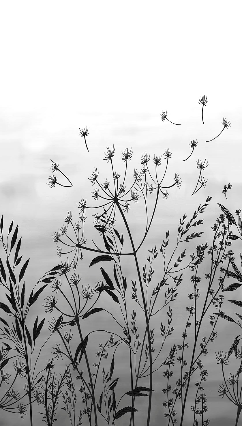 Dandelion Meadow Silhouette