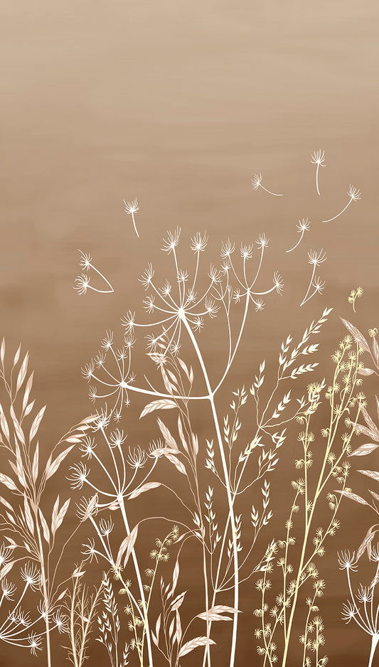Dandelion Meadow Silhouette