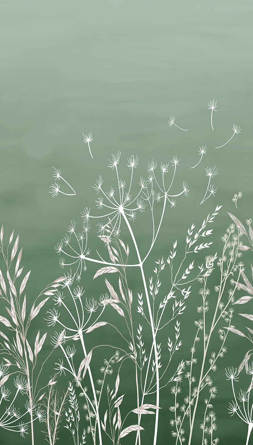 Dandelion Meadow Silhouette