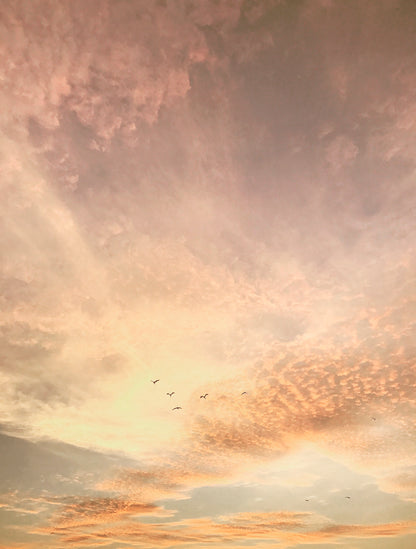 Golden Sunset Cloudscape