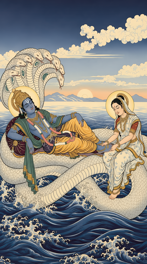 Vishnu Ananta Shesha Ocean