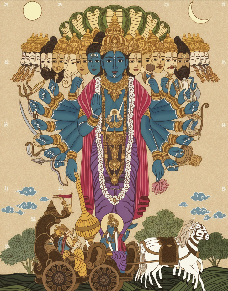 Vishwaroopa Krishna Chariot