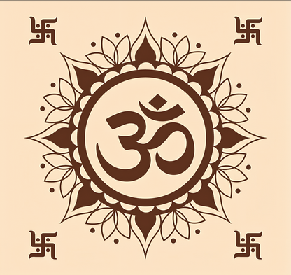 Om Mandala Motif