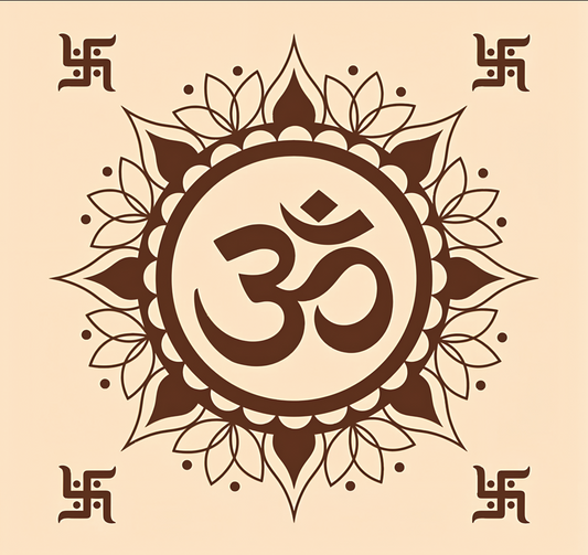 Om Mandala Motif