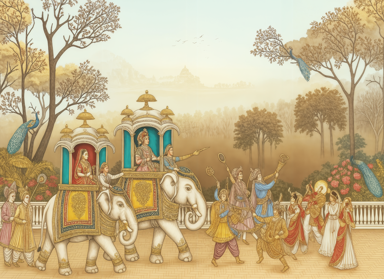 Royal Elephant Procession