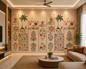 Floral Panel Tapestry Pattern