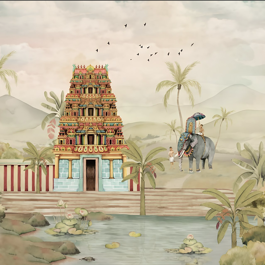 Temple Elephant Lakeside