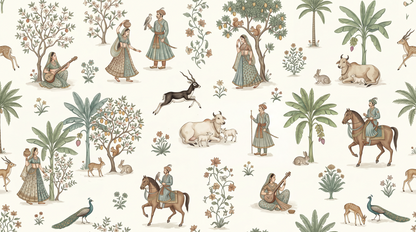 Mughal Garden Pattern