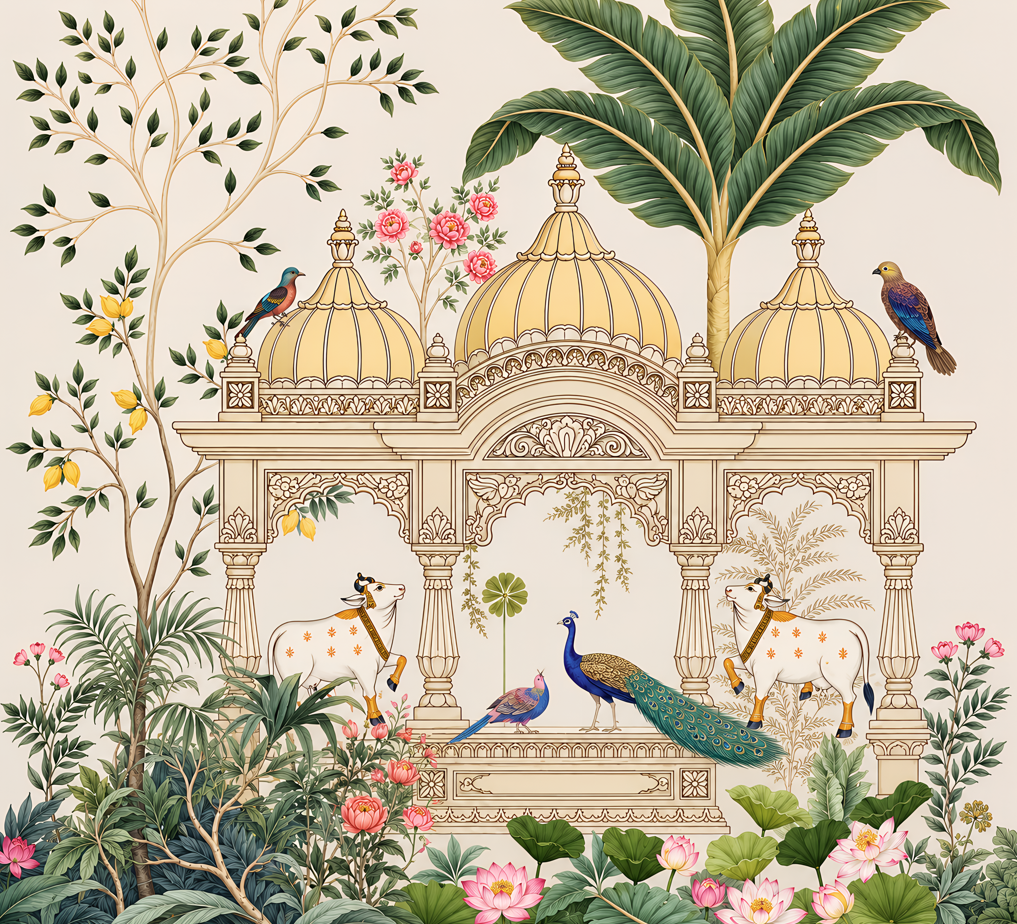 Peacock Pavilion Garden