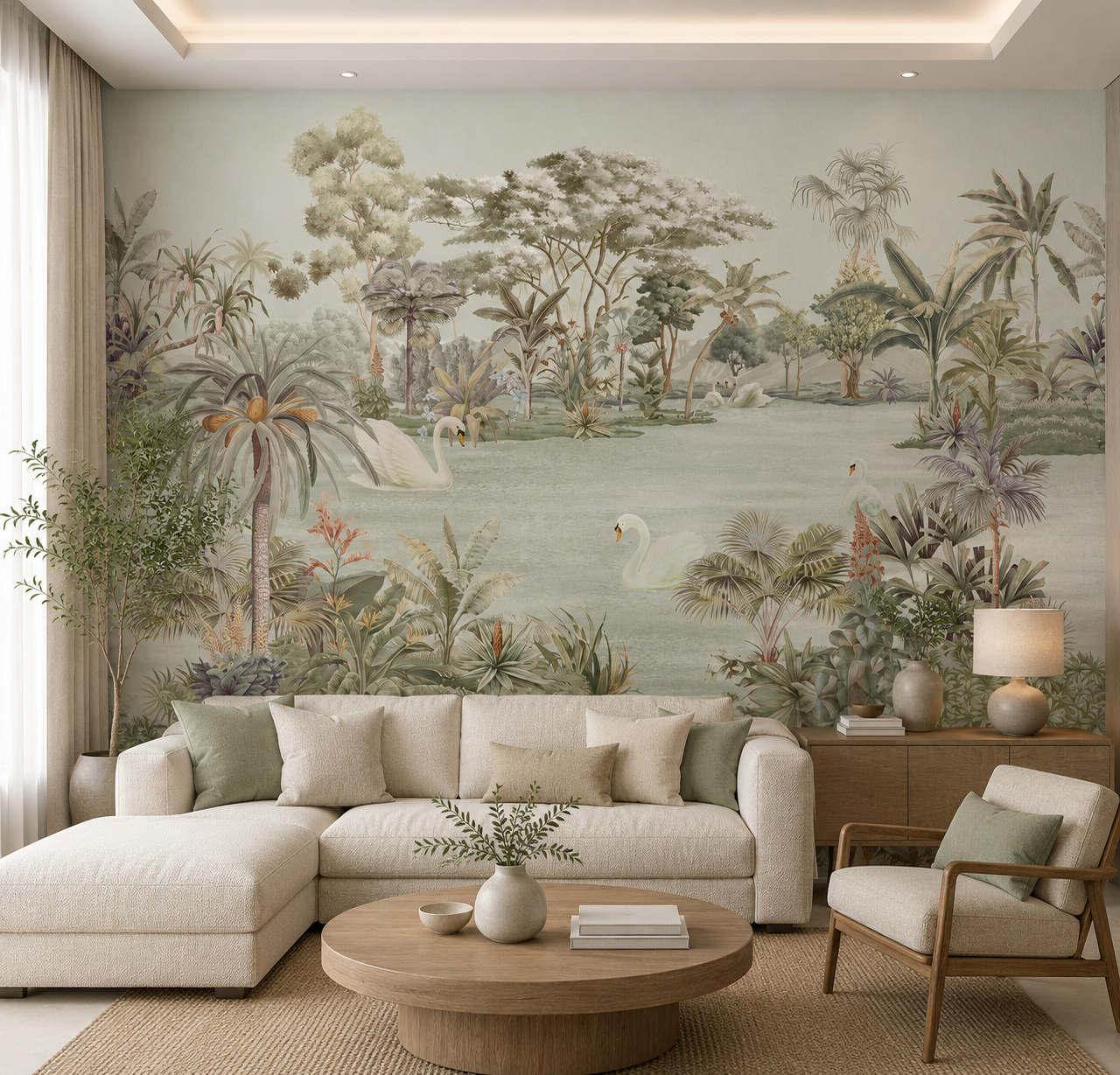 Swan Lagoon Serenity