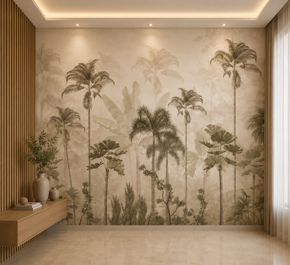Faded Palm Mirage